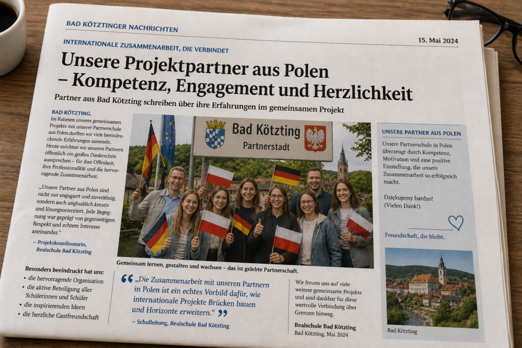 Nasi partnerzy o nas, Bad Kötzting/Niemcy bad